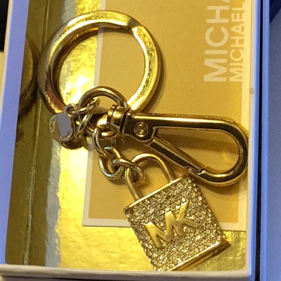 Michael Kors Accessories - NWT Golden Paved Michael Kors Key Chain or Purse